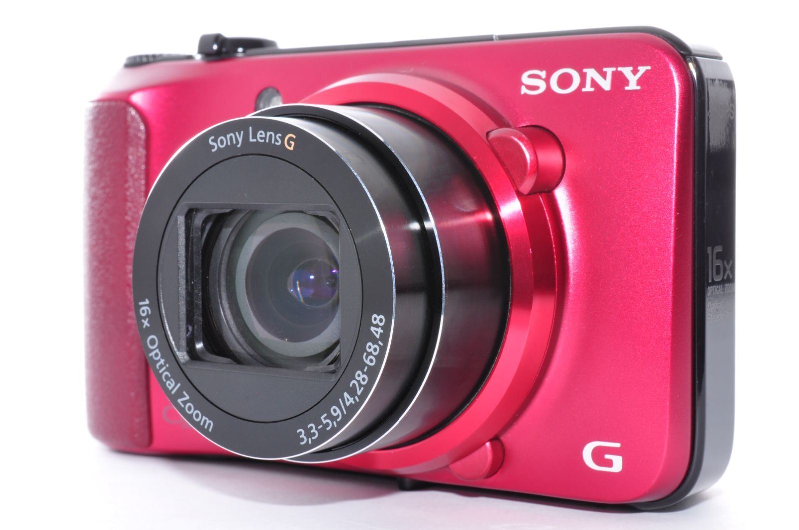 SONY DSC-HX10V DIGITAL Camera レッド デジカメ デジタルカメラ