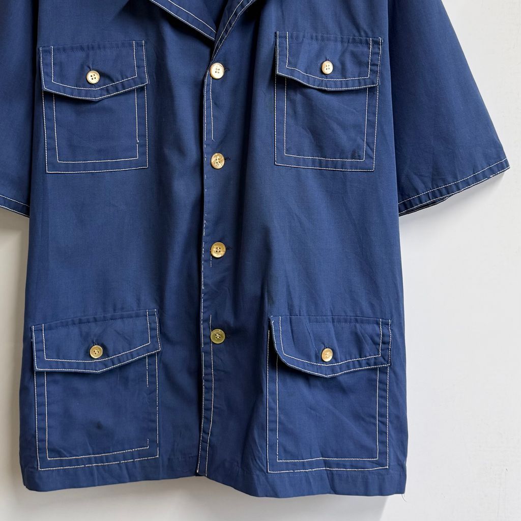 60's〜 vintage ビンテージ USA製 Jantzen ユーティリティシャツ