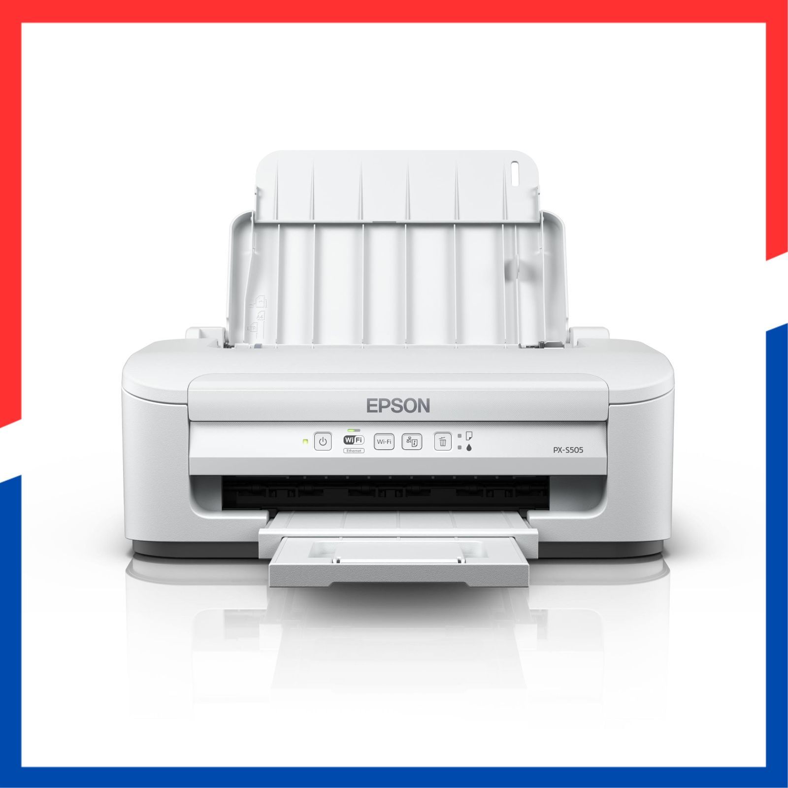 商品 プリンター A 4 エプソン インクジェット PX S 505 カラー印刷対応 コンパクト 省スペースデザイン 低コスト導入モデル 無線 有線LAN対応 スマホプリント対応
