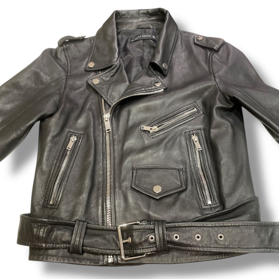 ZARA WOMAN ザラウーマン ラムレザーライダースジャケット 羊革