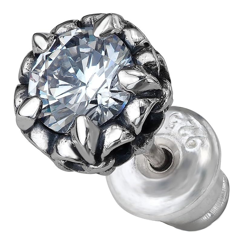 pi0369-111 [ブランド名：2PIECES] ピアス メンズ シルバー925 メンズ