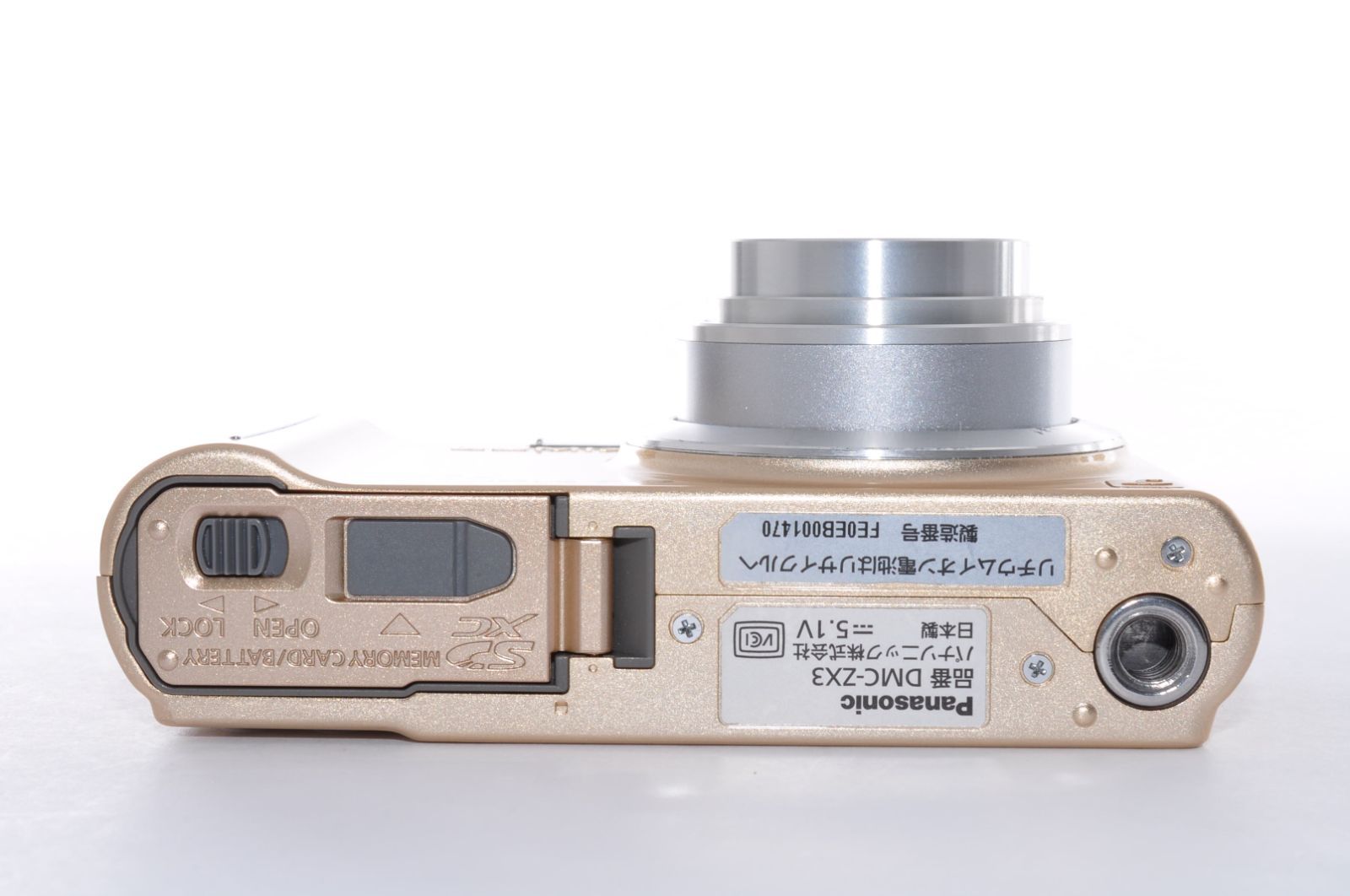 Panasonic LUMIX DMC-ZX3 DIGITAL Camera ゴールド デジカメ デジタル