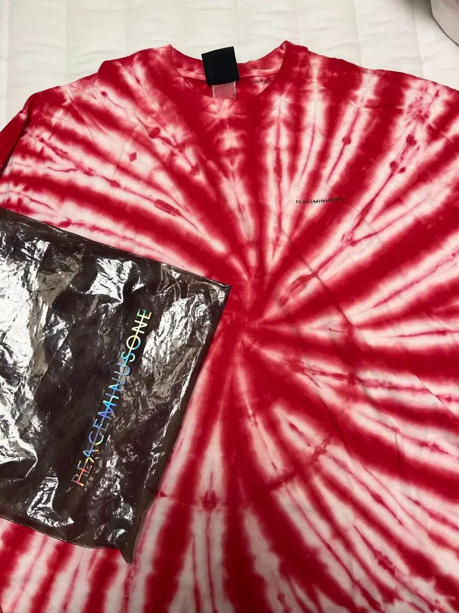 PEACEMINUSONE タイダイ レッド