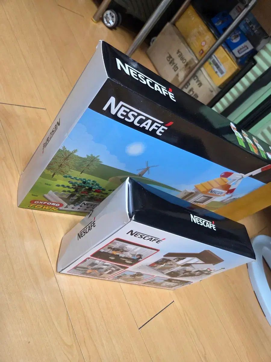 ネスカフェ Oxford ブロック セット