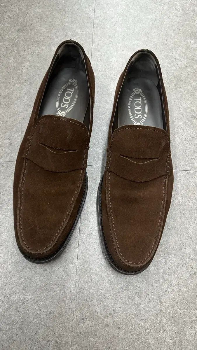 TOD'S / ダークブラウン ローファー / uk11(300) - メルカリ