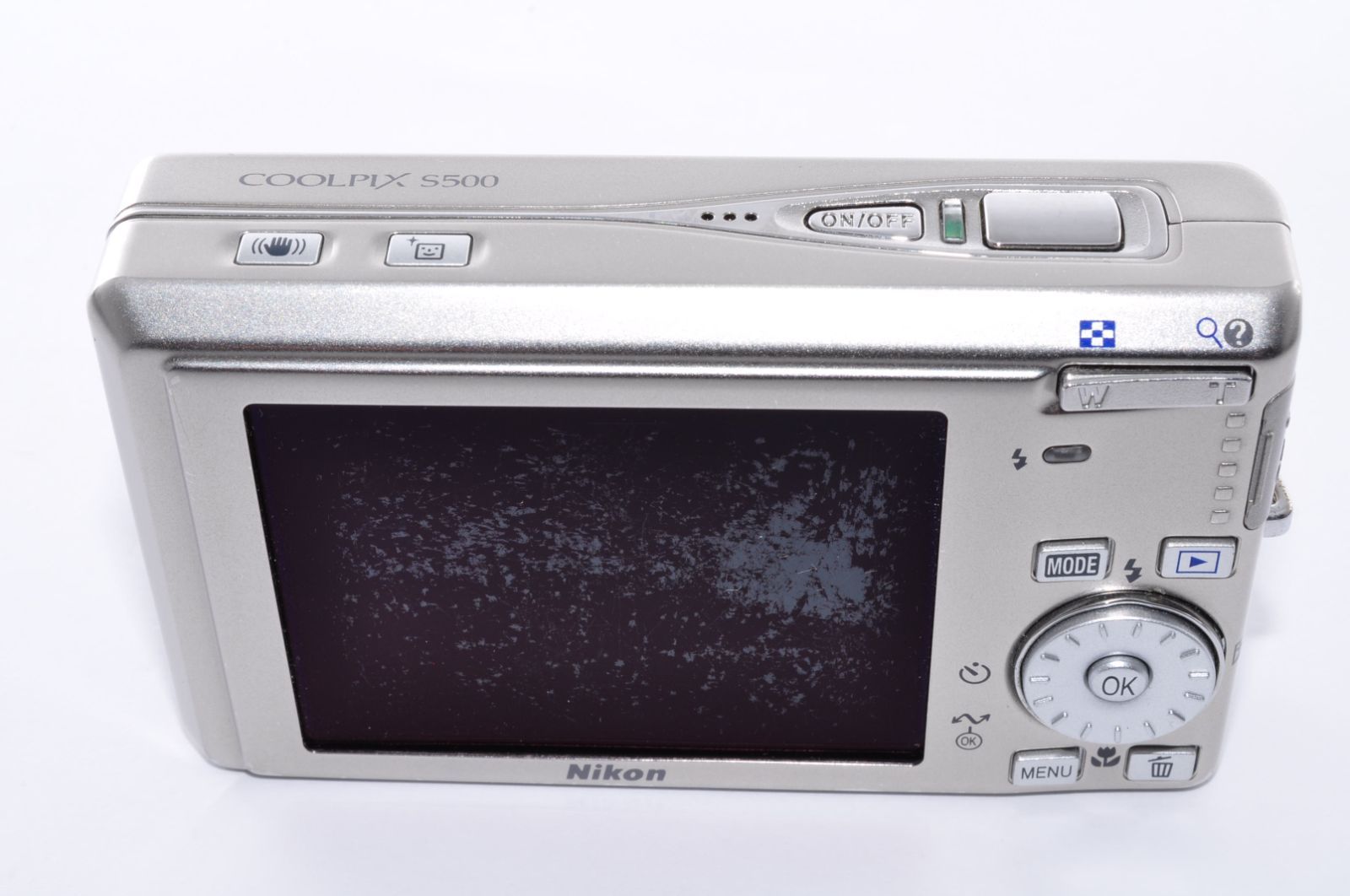 Nikon COOLPIX S500 DIGITAL Camera シルバー デジカメ デジタルカメラ