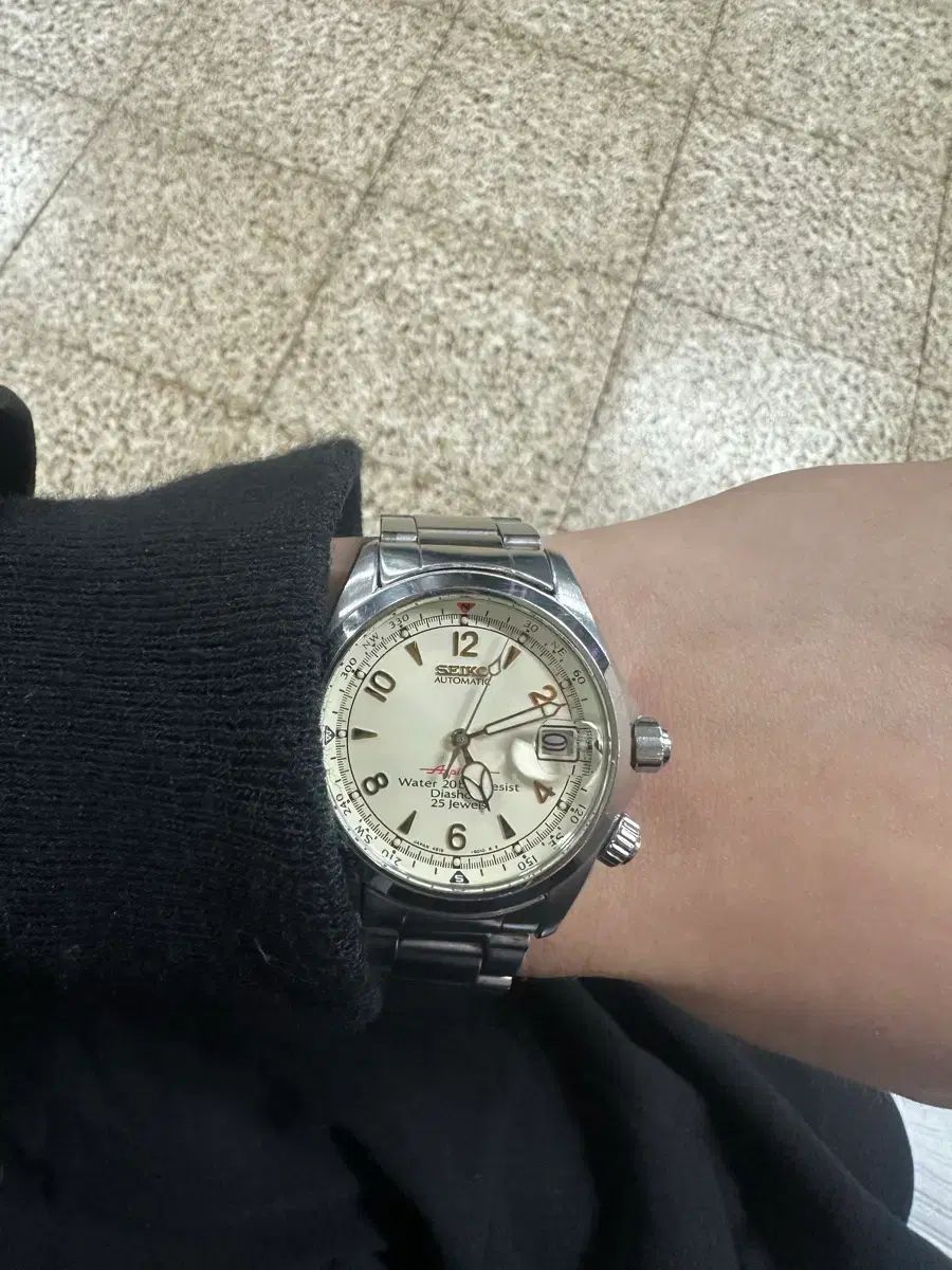 SEIKO scvf007 レッド アルピニスト 時計