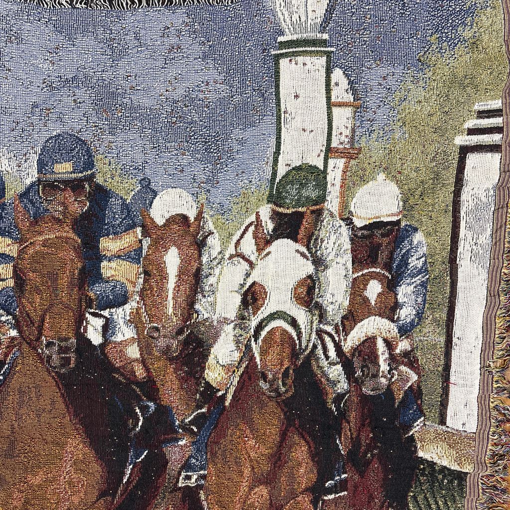 vintageラグ ブランケット マルチカバー タペストリー アニマル 動物