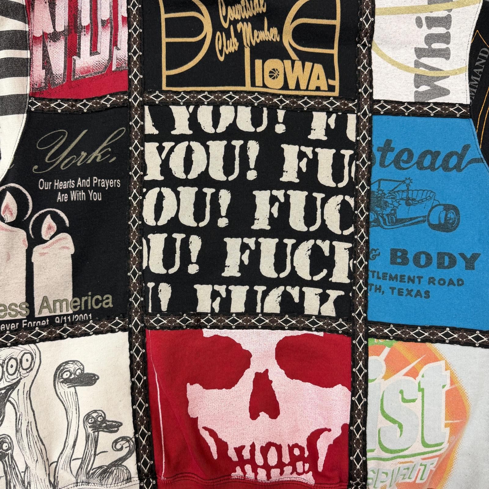 国内正規 Supreme × NUMBER(N)INE 25AW Patchwork Zip Up Hooded