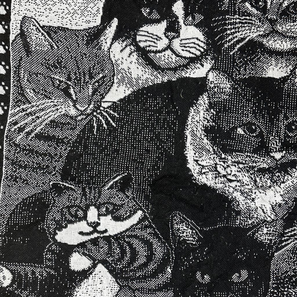 vintageラグ ブランケット マルチカバー タペストリー アニマル 動物