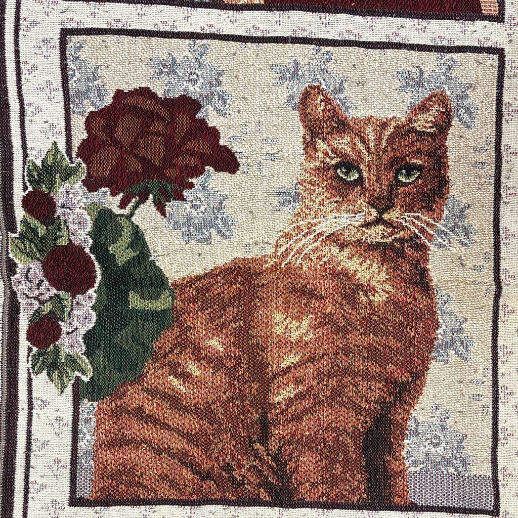 vintageラグ ブランケット マルチカバー タペストリー アニマル 動物