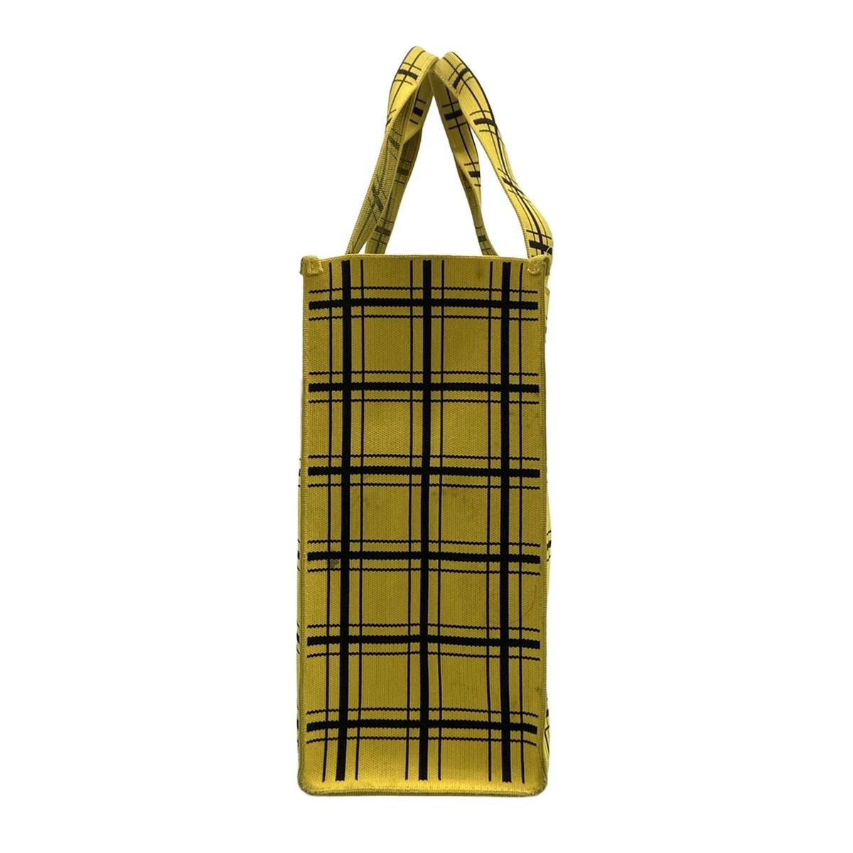 MARNI(マルニ) トートバッグ - SHMQ0046A0 イエロー×黒 チェック柄