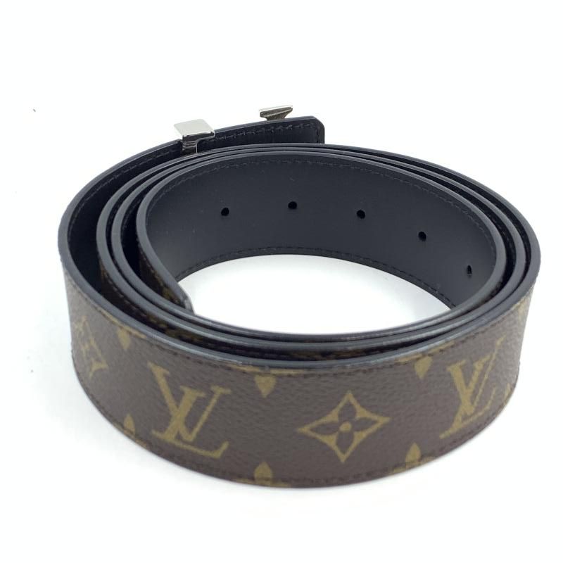 中古】LOUIS VUITTON モノグラム サンチュールLV イニシャル ベルト