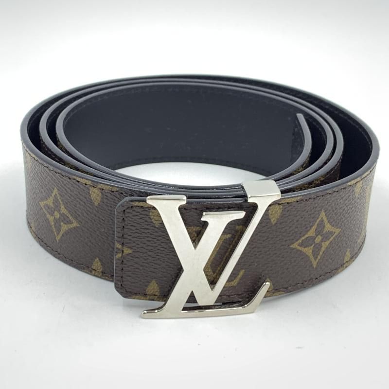 中古】LOUIS VUITTON モノグラム サンチュールLV イニシャル ベルト