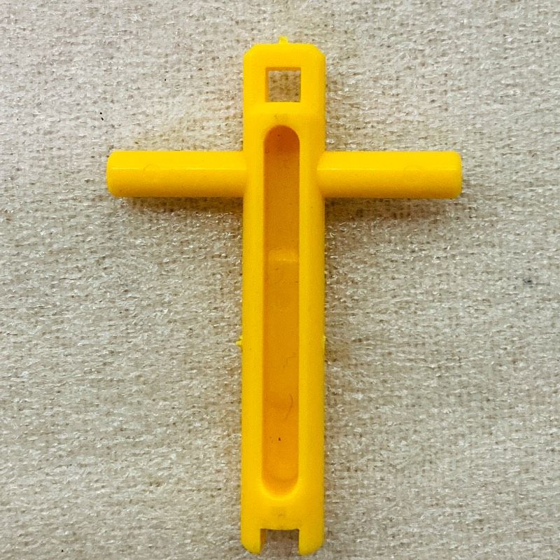 パーツのみ】タカラ スーパービーダマン Rレンチ イエロー ドライバー