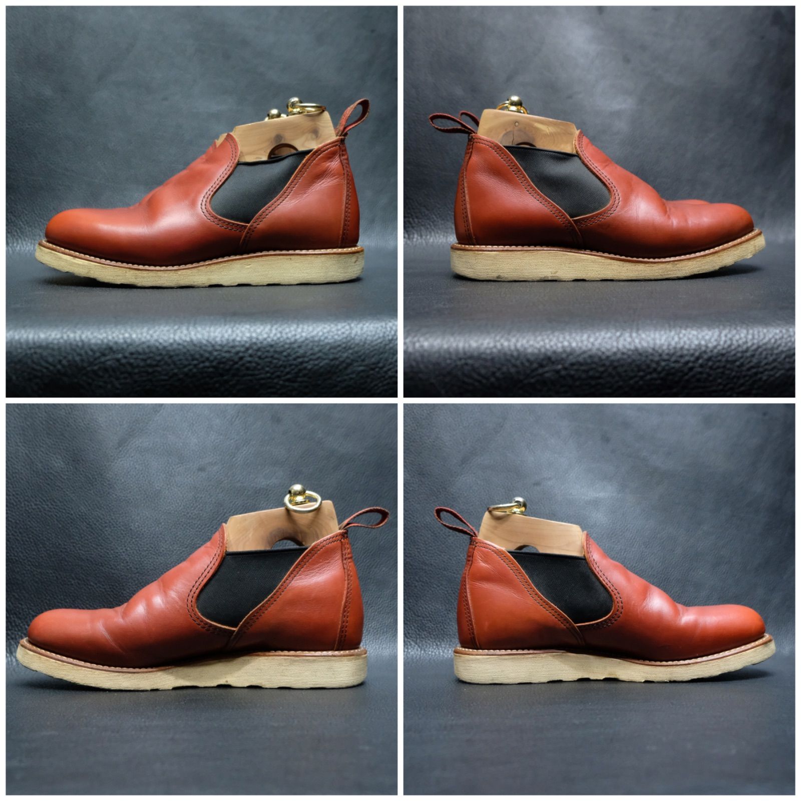 RED WING 8145 ROMEO サイドゴア ショートブーツ US 7E 25cm 2017年製