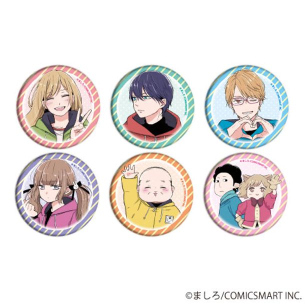 缶バッジ「山田くんとLv999の恋をする 」01 全6種コンプリートBOX