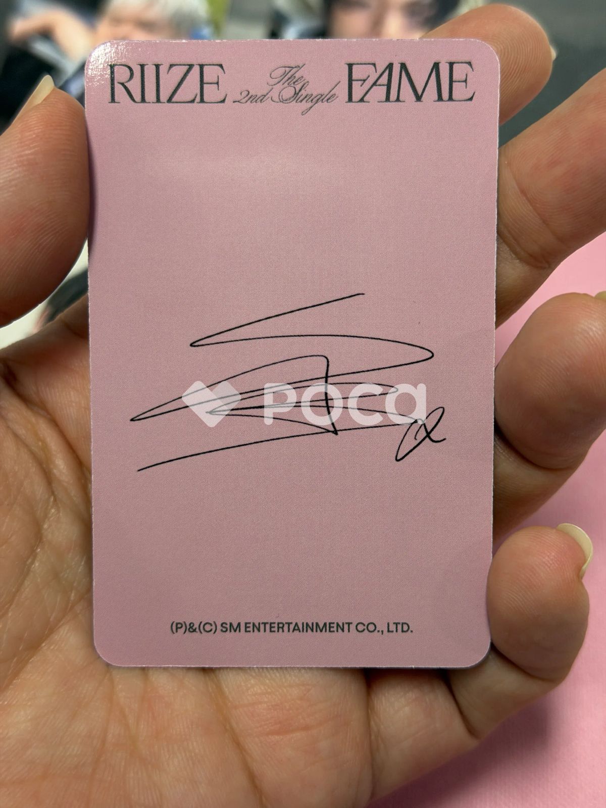 RIIZE ショウタロウ Fame US General Market Exclusive