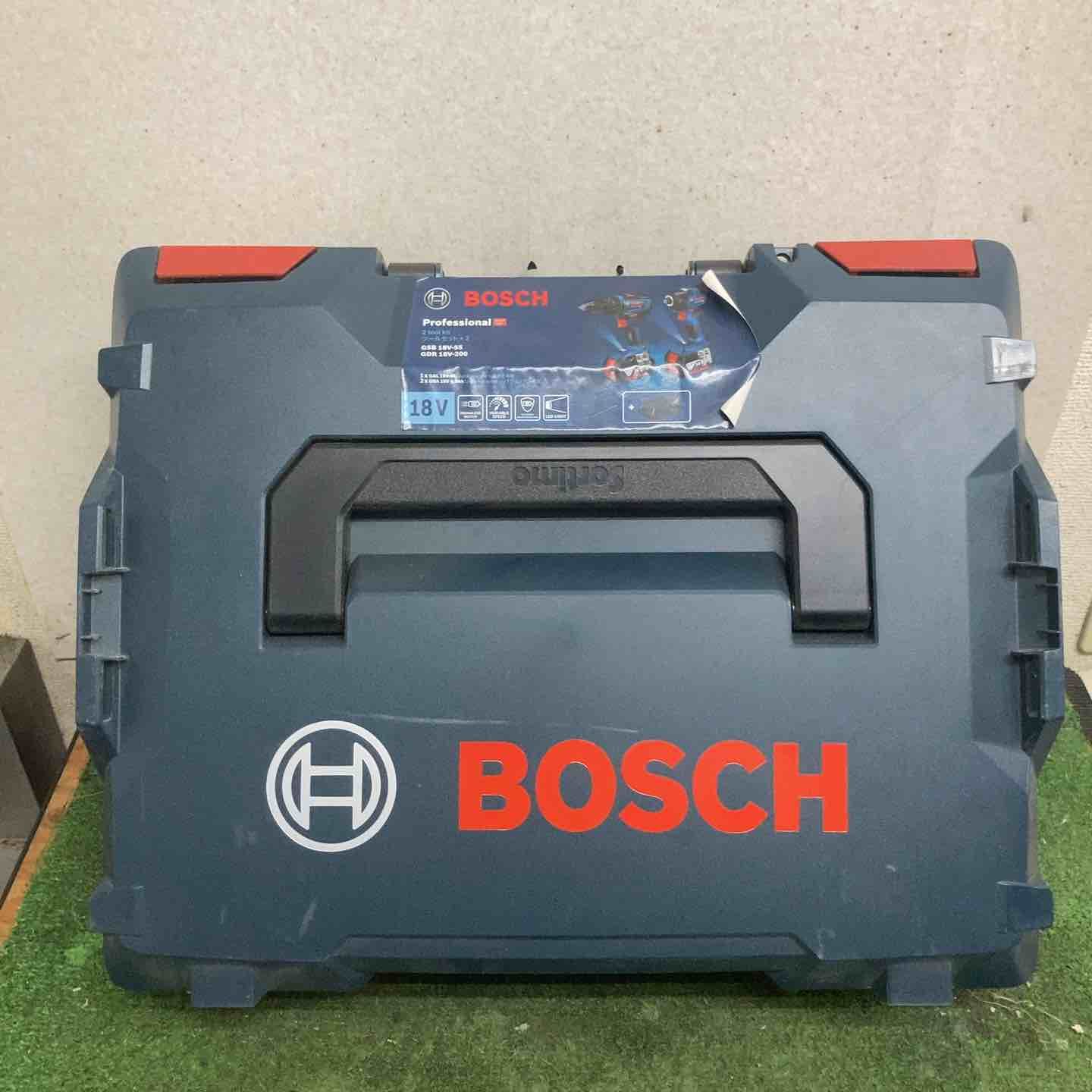 ボッシュ インパクトドライバー GDR 18 V 200 H 振動ドライバードリル GSB 55 コンボキット