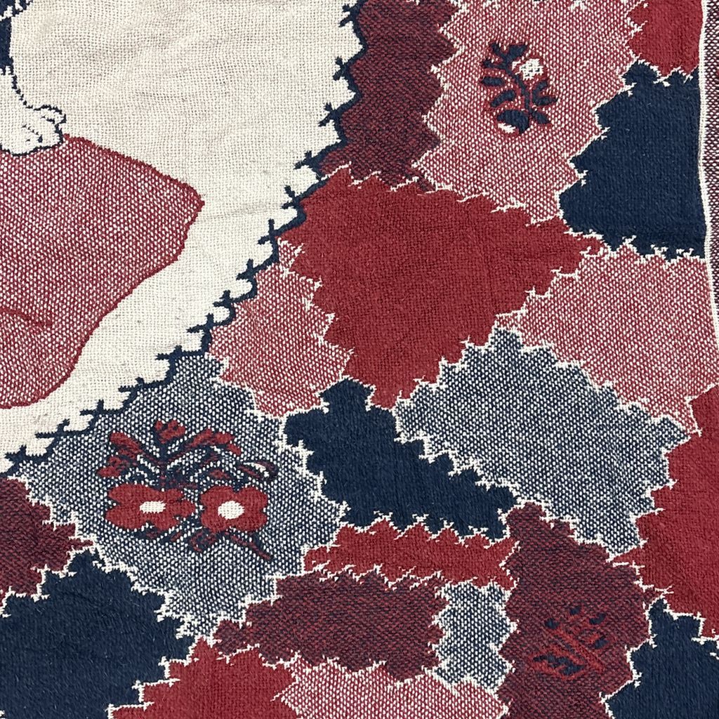 vintageラグ ブランケット マルチカバー タペストリー アニマル 動物