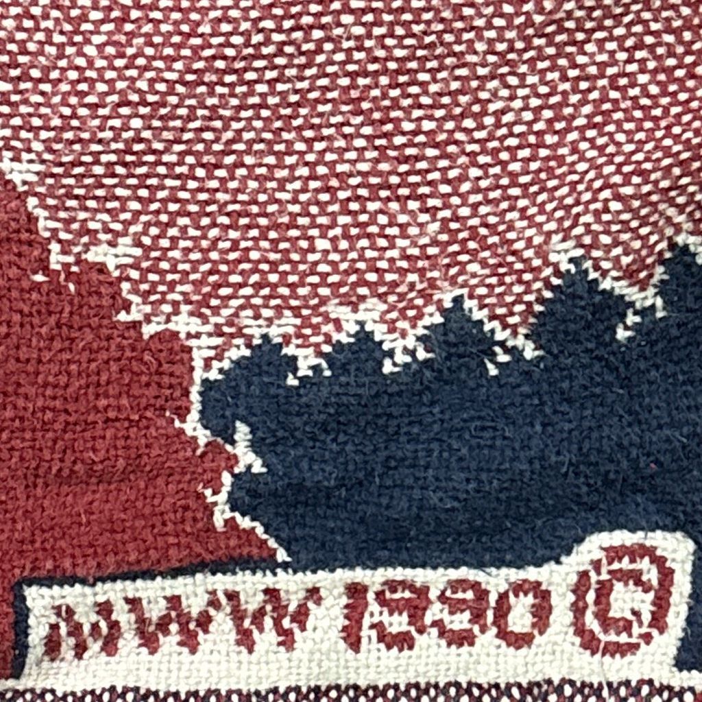 vintageラグ ブランケット マルチカバー タペストリー アニマル 動物