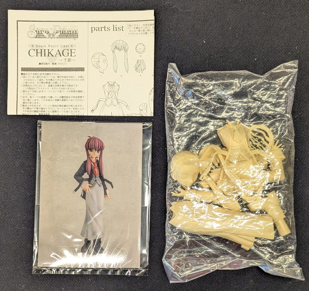 コトブキヤ 1/8スケールレジンキャストキット 原型 綾瀬タカヒロ 千影