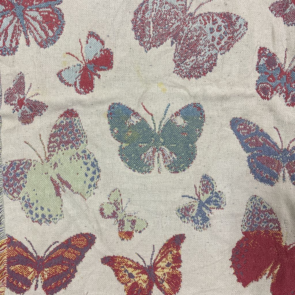 vintageラグ ブランケット マルチカバー タペストリー アニマル 動物