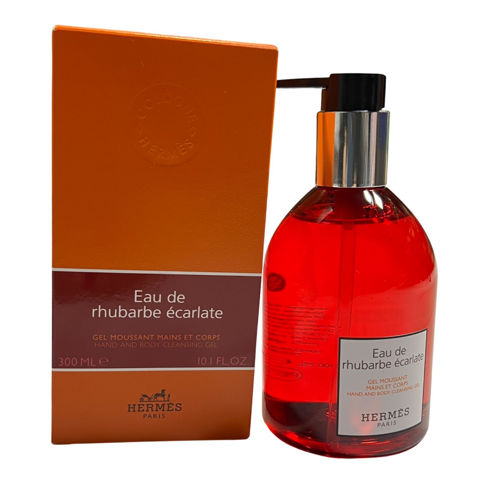 C422 【未使用 未開封】 Hermes Eau de rhubarbe écarlate 300ml