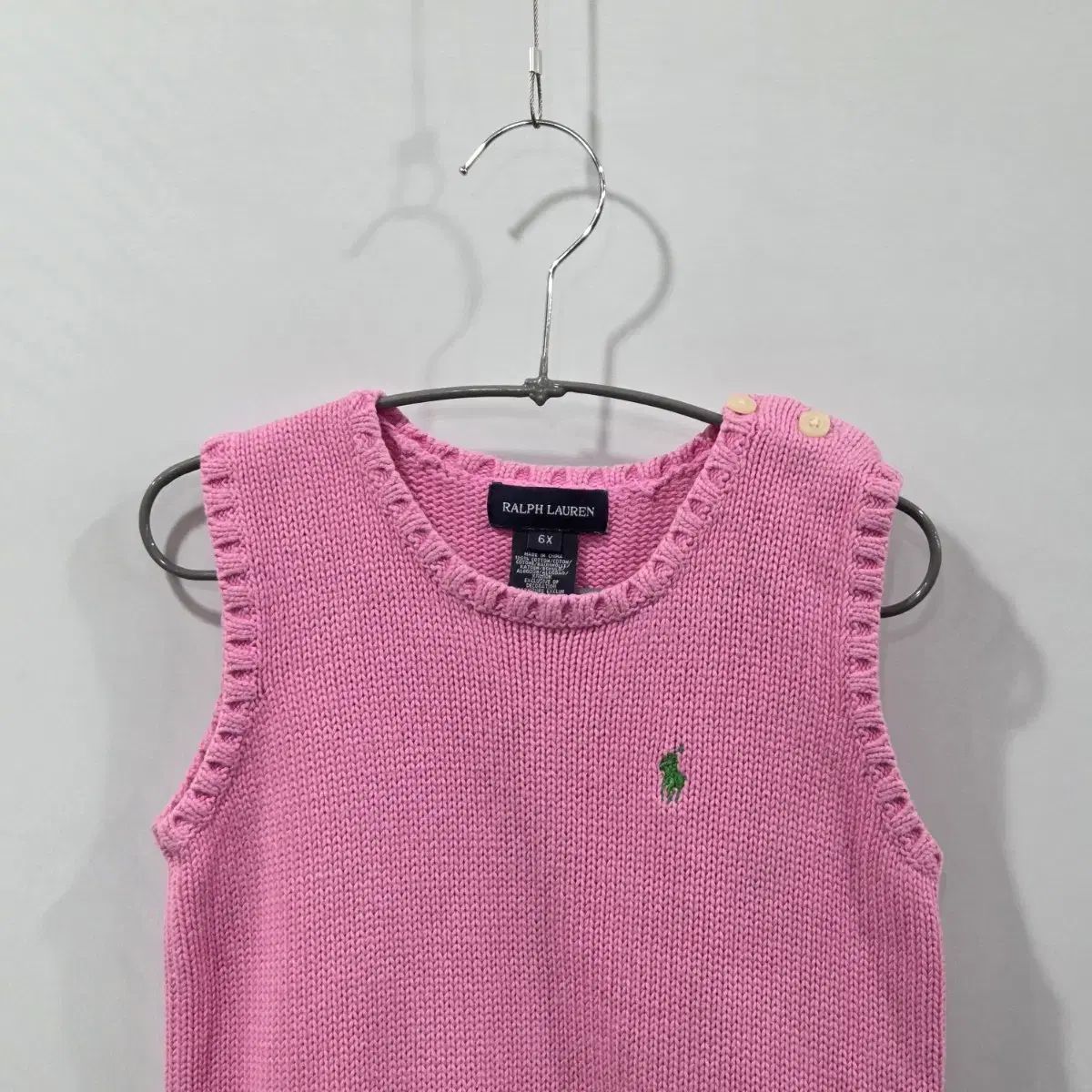ポロ ラルフ ローレン ガールズ ニット ベスト 6X - メルカリ