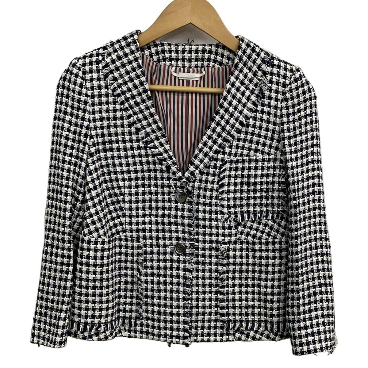 THOM BROWNE(トムブラウン) ジャケット サイズ0 XS レディース美品