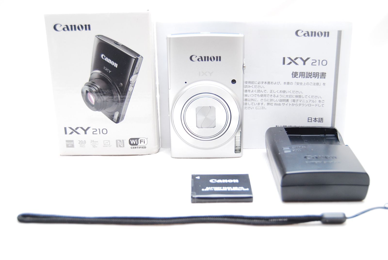 ☆極上美品 Canon キャノン デジタルカメラ IXY 210 シルバー☆ - メルカリ