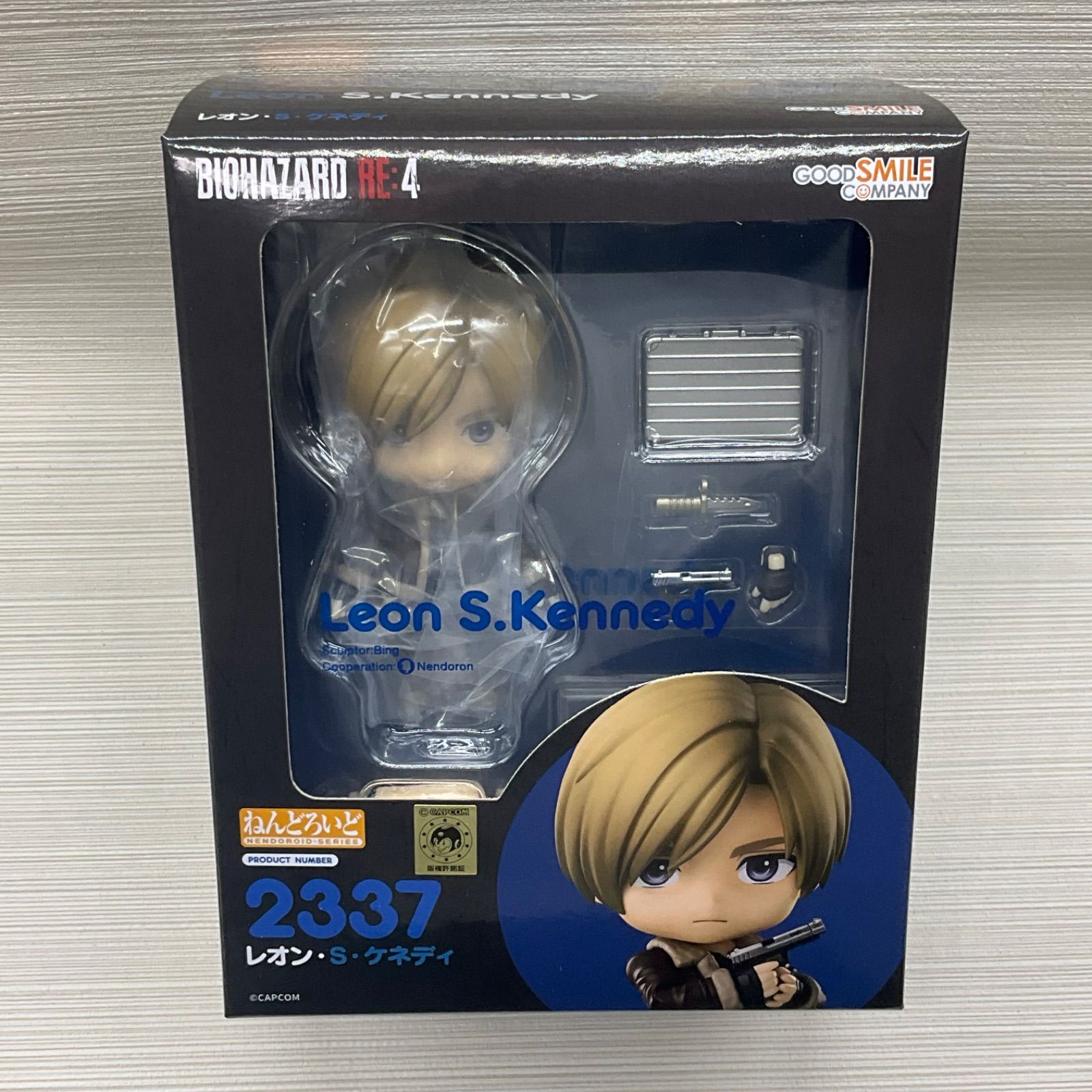 新品 レオン・S・ケネディ バイオハザード RE:4 フレディ ねんどろいど バイオハザード RE:4 新品 ねんどろいど レオン・S・ケネディ バイオ