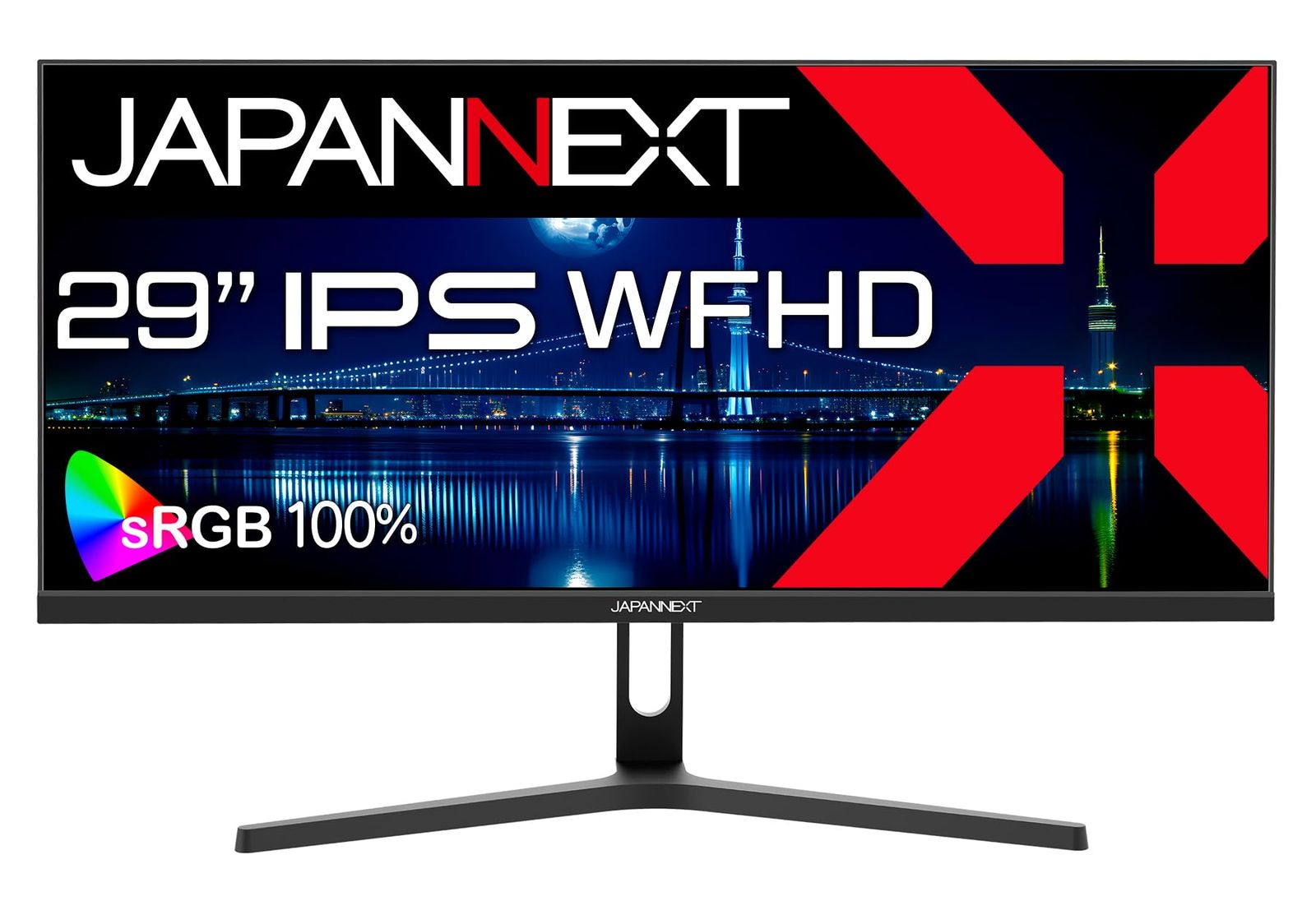 ディスプレイ・モニター本体 PoKiyo 新品 JAPANNEXT 29インチ モニター WFHD 2560x1080解像度 IPS