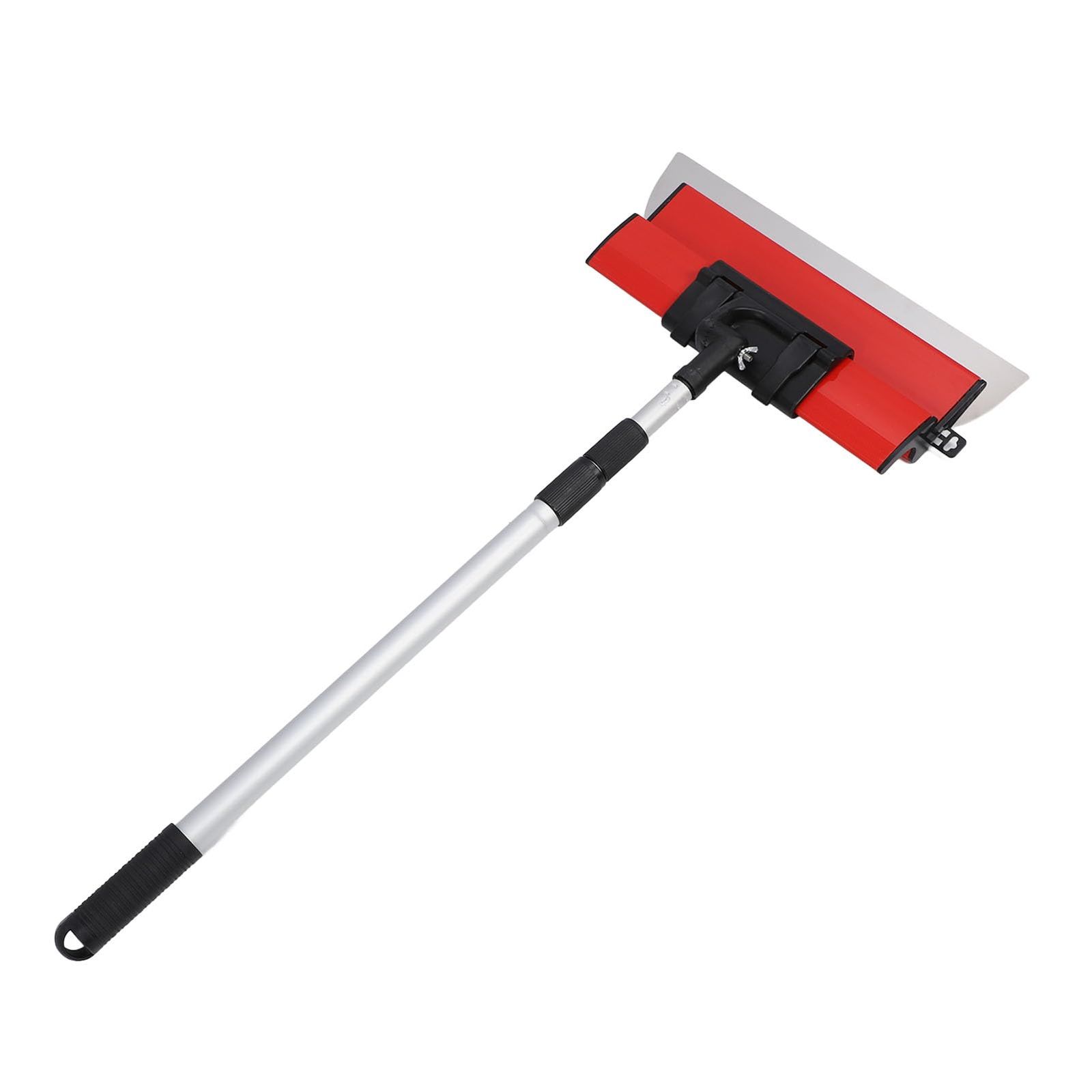 スキミングブレードセット ペイントスクレーパーツール 250 mm 400 600 mmステンレス鋼ブレード ABS素材 酸化赤色仕上げ 交換 なブレード 壁天井用延長ハンドル