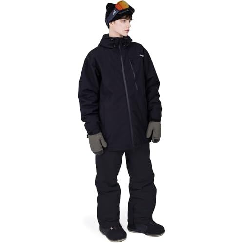 【新品未開封】スノボウェア　メンズ　BLACK スノーボード 上下セット BLACK SNOW スノボウェア メンズ 上下セット スノーボードウェア