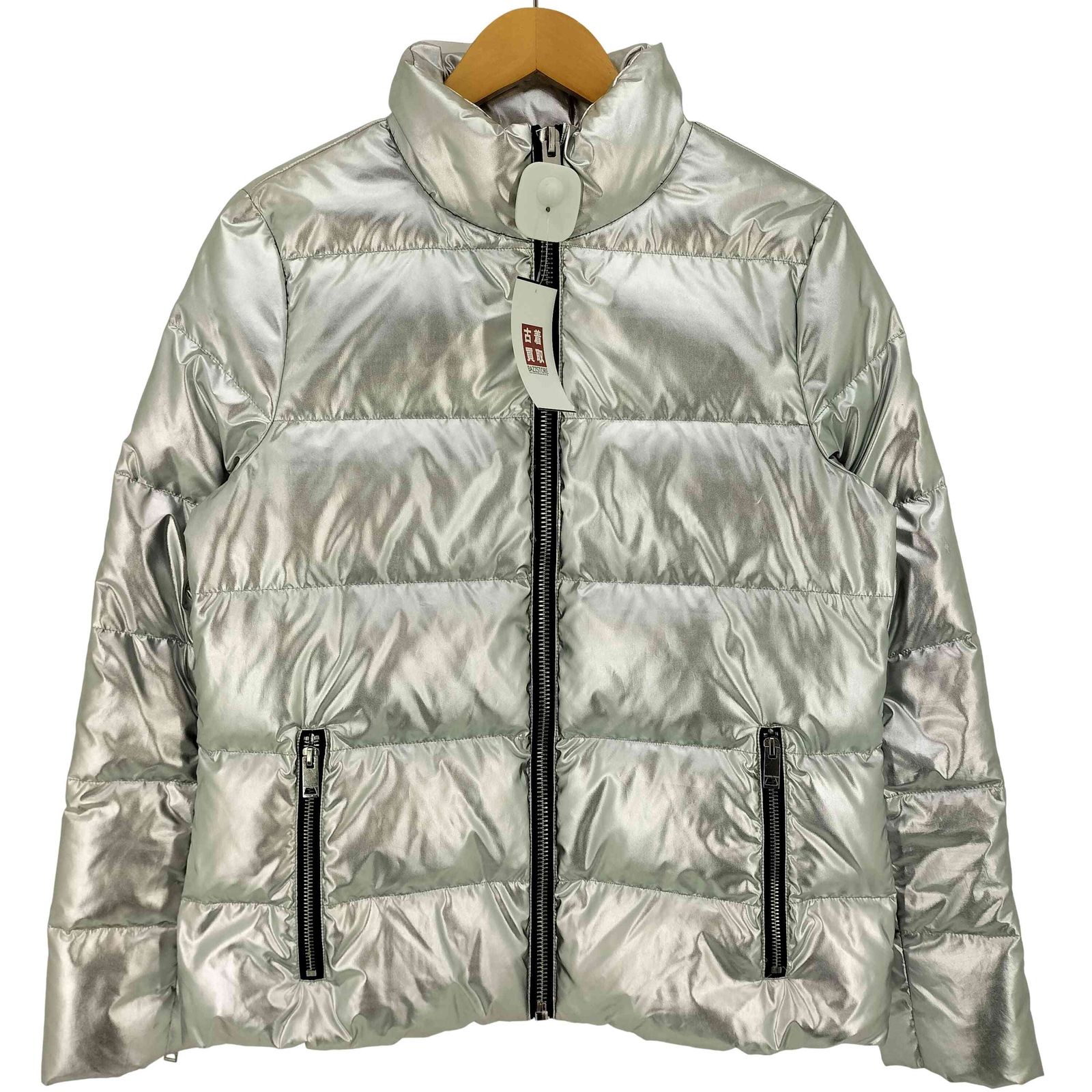 MICHAEL KORS メタリックグレー ダウンコート 大きいサイズ マイケルコース MICHAEL KORS ダウンコート ダウン