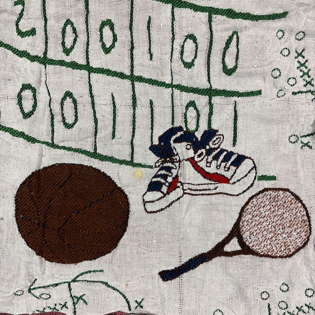 アメリカ軍　ラグ　マルチカバー　タペストリー　イラク戦争　スーベニア　00s vintageラグ ブランケット マルチカバー タペストリー USA製 MADE IN