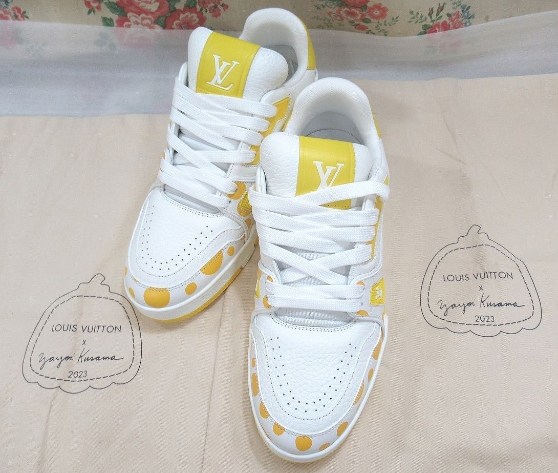ウ*♡様 ヴィトン　ボア　スニーカー 未使用品 ルイ・ヴィトン（Louis Vuitton）×草間彌生 コラボ