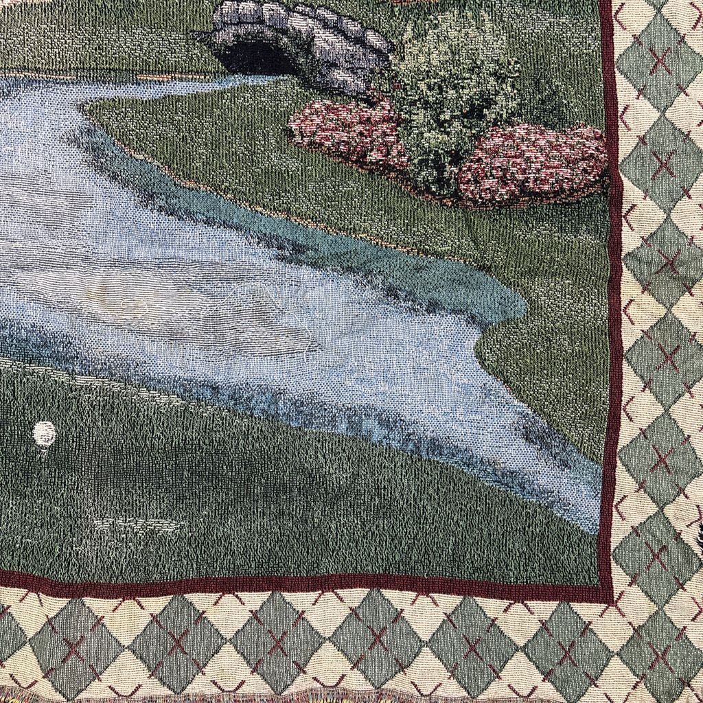 vintageラグ ブランケット マルチカバー タペストリー スポーツ Golf