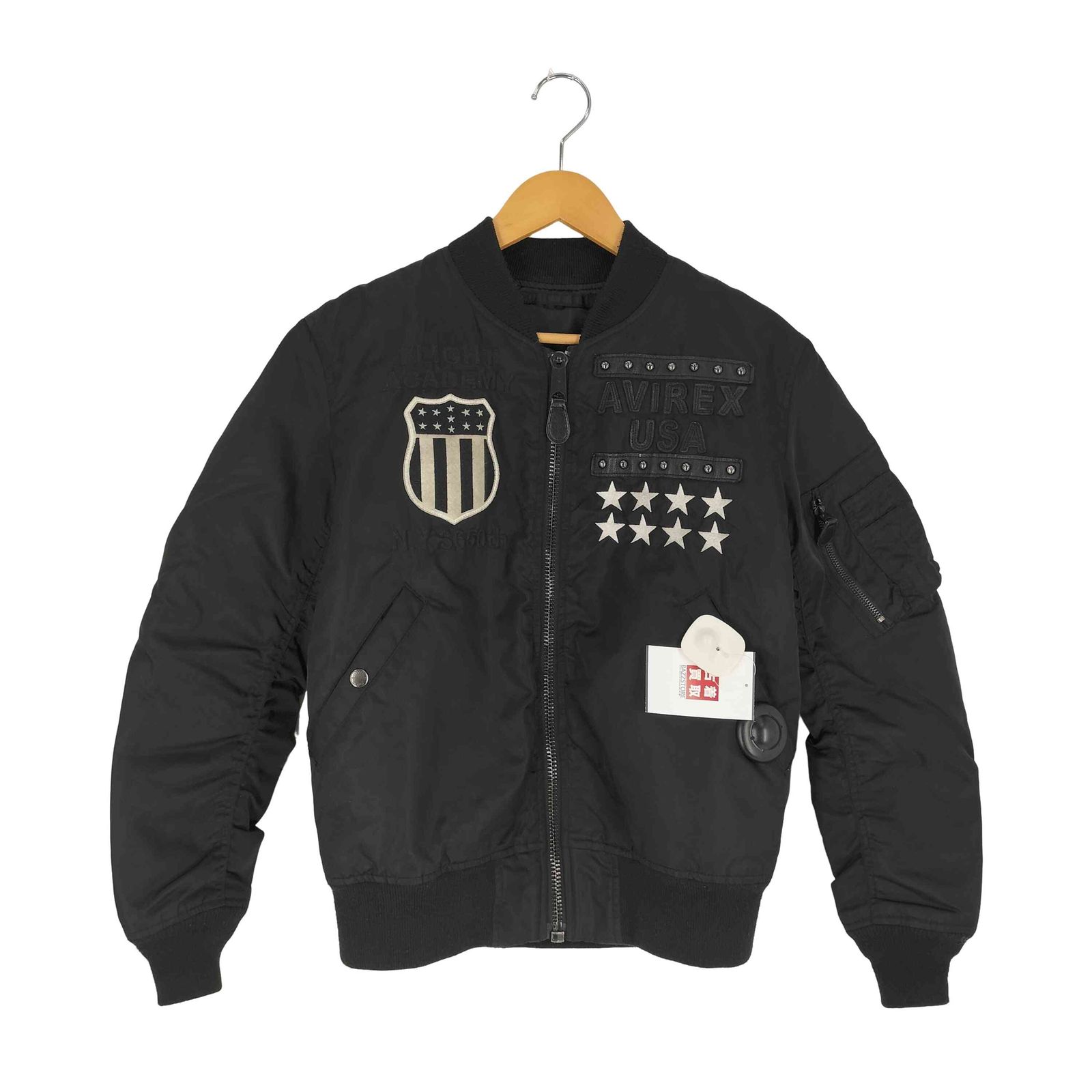アヴィレックス AVIREX UNITED STATE スタッズ ワッペン 刺繍