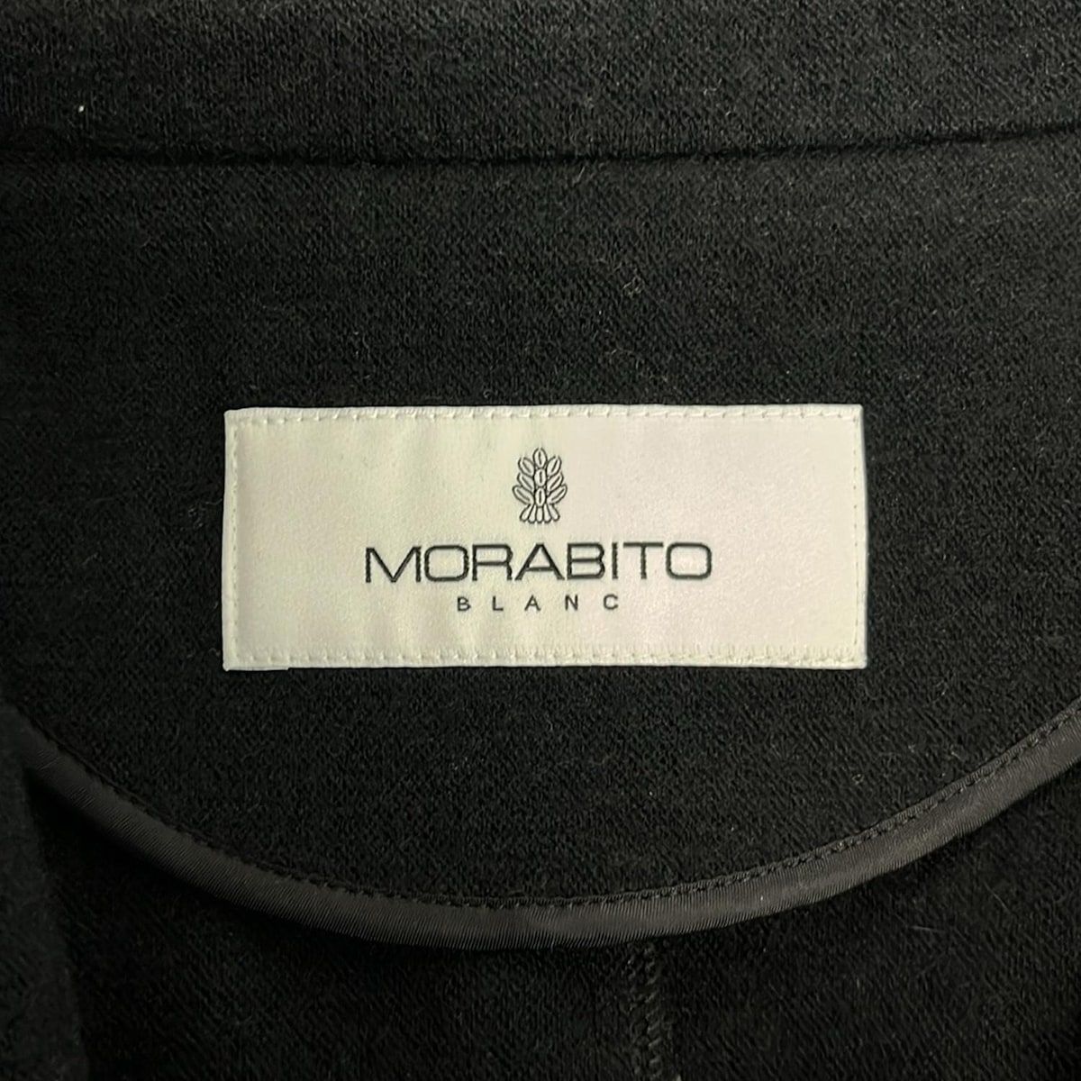 MORABITO(モラビト) Pコート サイズ40 M レディース美品 - 黒 長袖/冬  