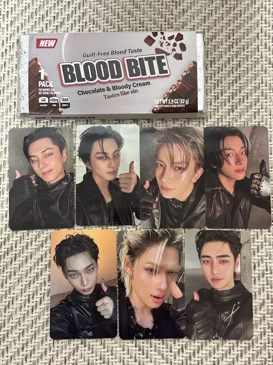 ENHYPEN エンハイプン エナプ 赤十字 献血 トレカ チョコレート