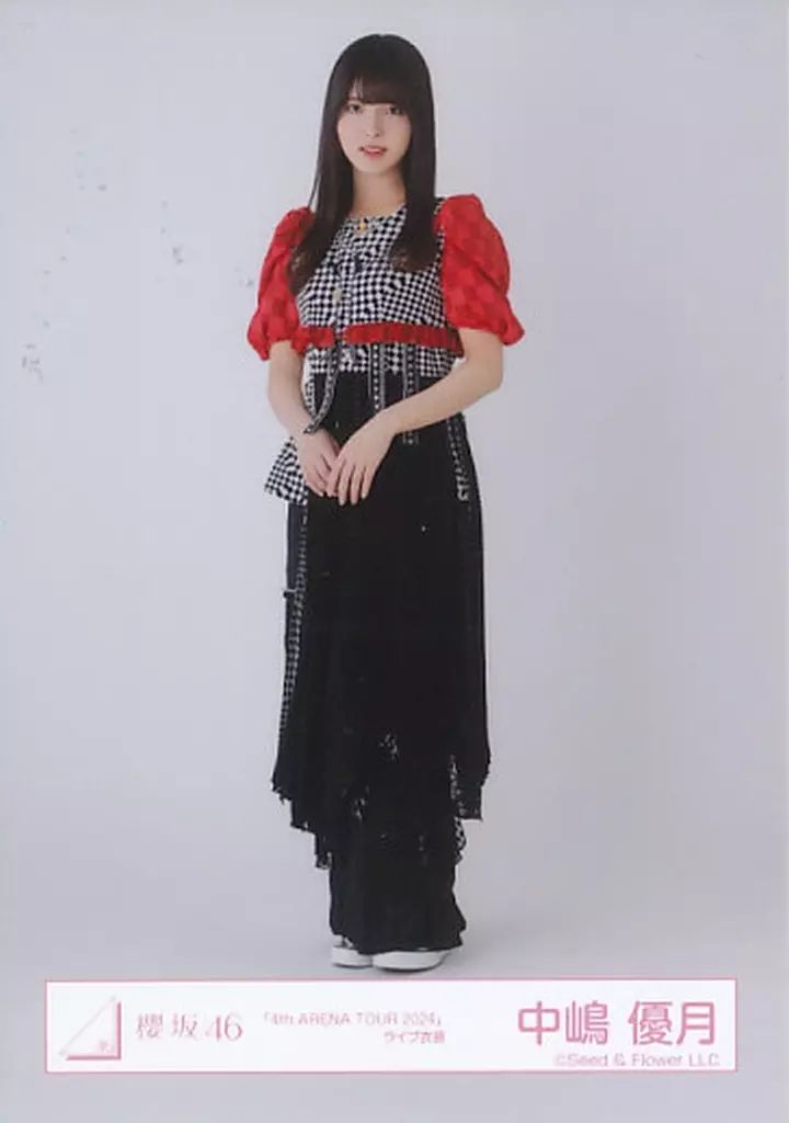 鈴*音様 中嶋優月　櫻坂46 4th ANNIVERSARY ライブ 生写真 直 鈴*音様 中嶋優月 櫻坂46 4th ANNIVERSARY ライブ 生写真 直