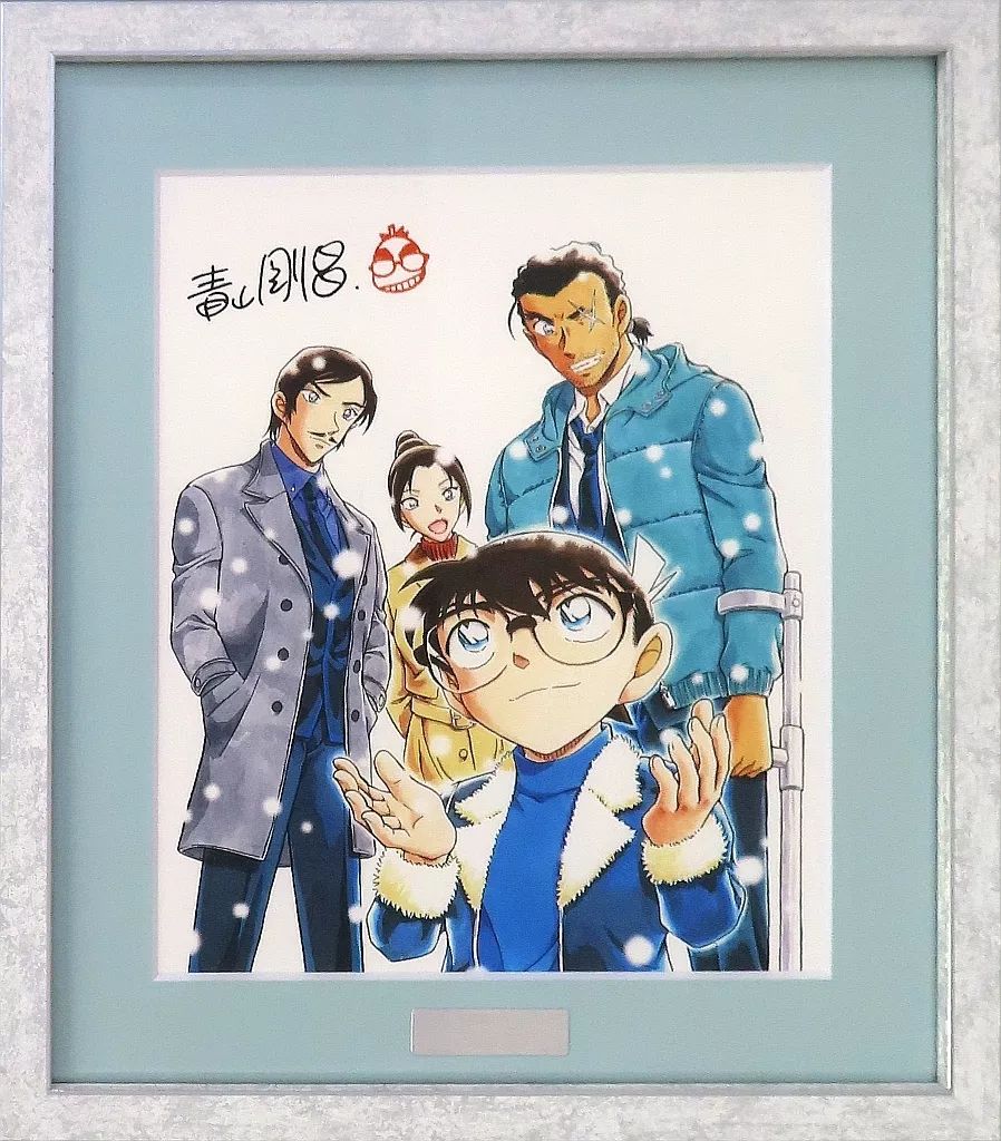 名探偵コナン 黒鉄の魚影 複製原画 名探偵コナン 黒鉄の魚影 卓上複製原画 7枚セット 劇場版『名探偵