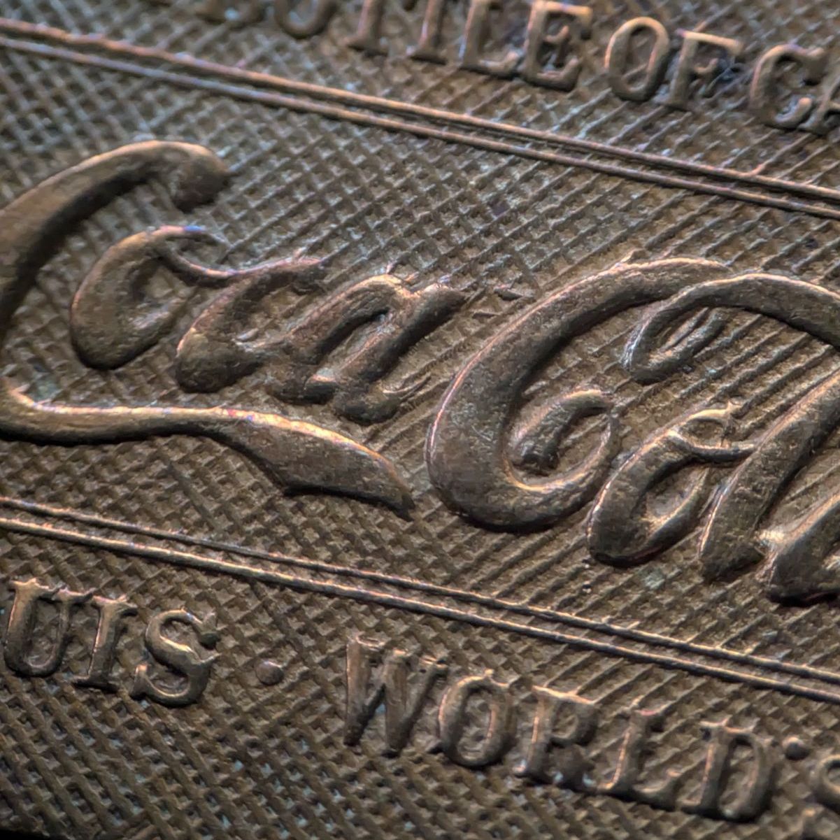 銅製】希少品 コカ・コーラ×ティファニー マネークリップ セントルイス