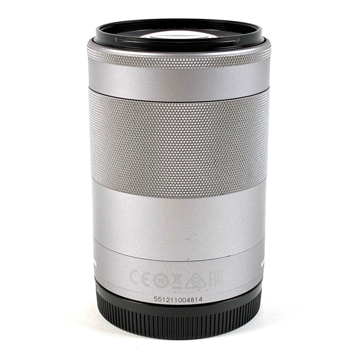 【ジャンク】Canon EF-M 55-200mm ズームレンズ シルバー キヤノン Canon EF-M 55-200mm F4.5-6.3 IS STM シルバー 一眼カメラ用