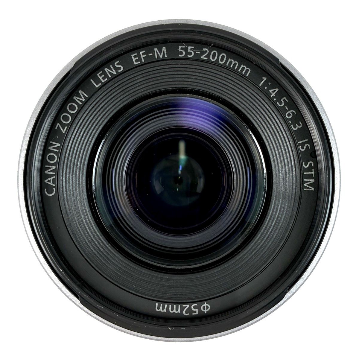キヤノン Canon EF-M 55-200mm F4.5-6.3 IS STM シルバー 一眼カメラ用