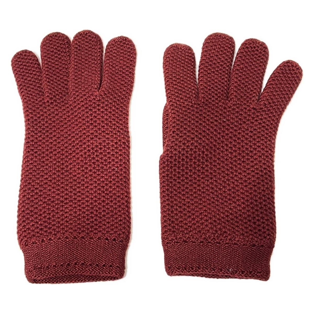 Loro Piana(ロロピアーナ) 手袋 レディース - ボルドー カシミヤ