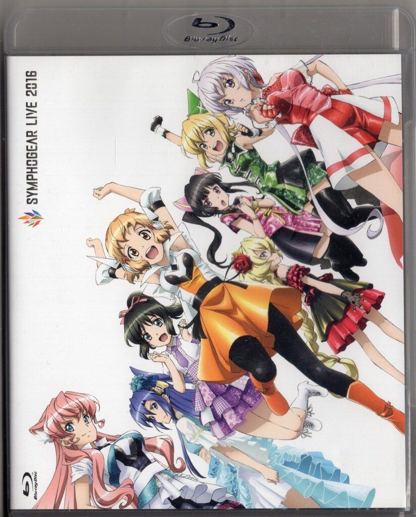 SYMPHOGEAR LIVE Blu-ray 4枚セット Symphogear Live 2020 2022 Blu-ray Bluray Disk JAPANESE animation