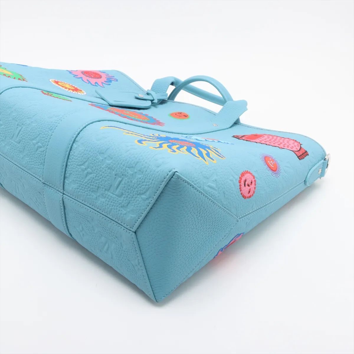 ルイヴィトン 草間彌生 トリヨン モノグラム　ウィークエンド トート LOUIS VUITTON 草間彌生トリヨン モノグラムウィークエンドトート